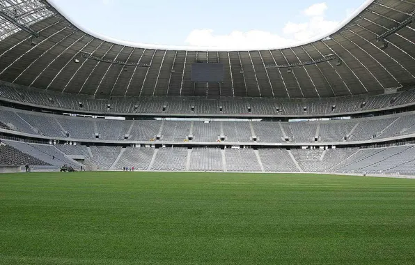 Big, stadium, football