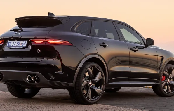 Picture Jaguar, power, SUV, Suite, exterior, SVR, F-Pace, 2021