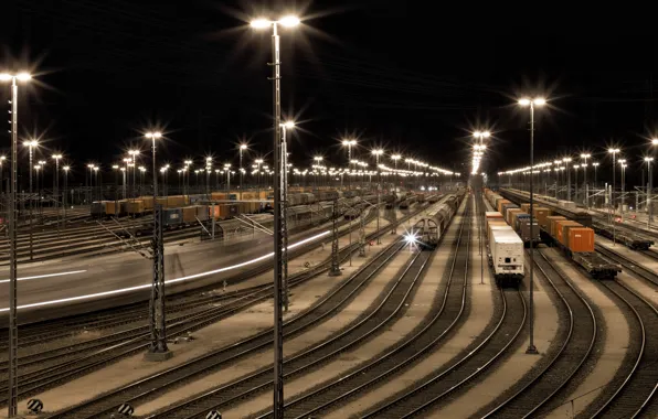 Germany, Train, Railway, Hamburg