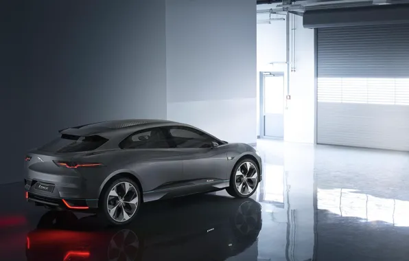 Car, Jaguar, grey, technology, Jaguar F-PACE, Jaguar I Pace