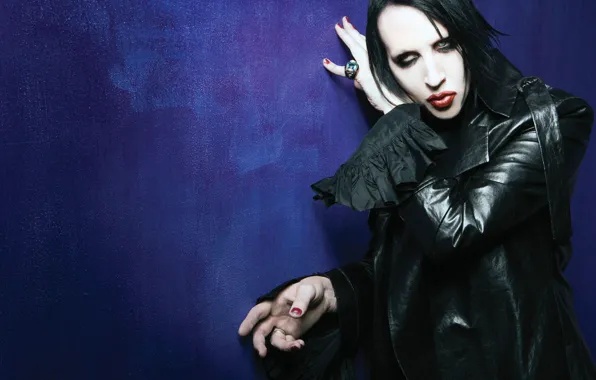 Makeup, male, singer, Marilyn Manson