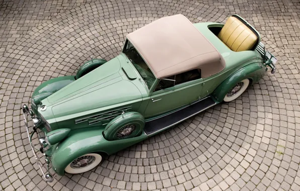 Coupe, Twelve, Packard, 1936