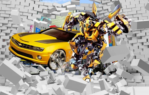 Picture Bumblebee, CAR, RENO, TRANSFORMERS