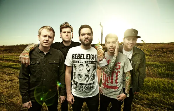 Picture group, a day to remember, post-hardcore