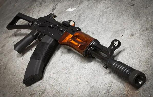 Weapons, background, machine, Kalashnikov, AKSU-74