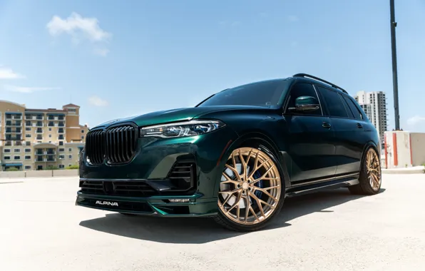 BMW, Green, BMW X7, G07