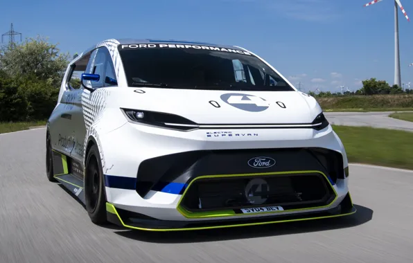Ford, Pro, Electric, Fast, Ford Performance, SuperVan, Ford Pro Electric SuperVan