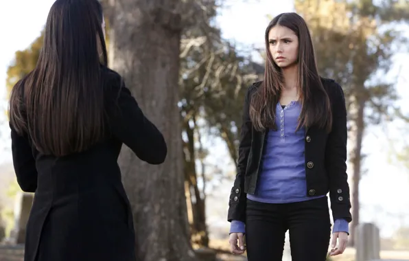 Girl, Nina Dobrev, Nina Dobrev, The Vampire Diaries, Elena, The vampire diaries