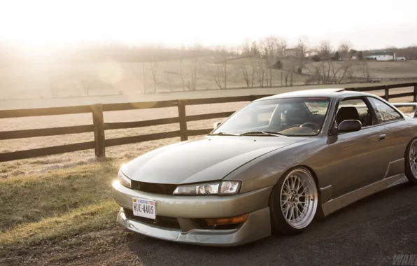 Picture Machine, Silvia, Nissan, grey, Nissan, Tuning, Sylvia, S14