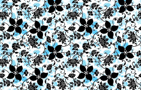 Flowers, background, Background, Pattern, Floral