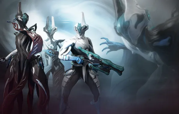 The game, creatures, armor, warriors, Warframe