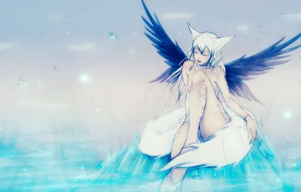 Girl, wings, fairy