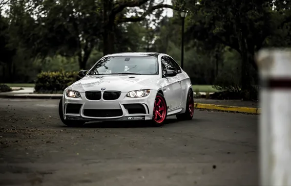 Picture Road, BMW, Tuning, BMW, White, Beha, E92, Road