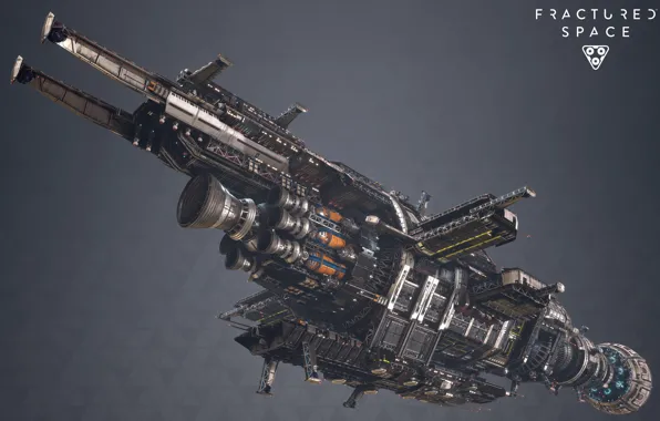 Transport, ship, Board, Fractured Space, USR Ghost