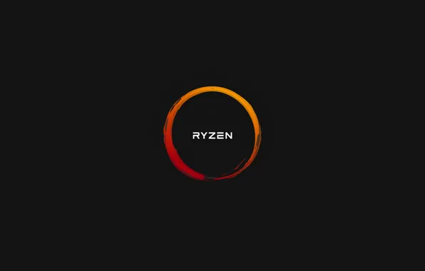 Picture background, logo, AMD, Corn, Ryazan, Ryzen, RYZEN, Ryazhenka