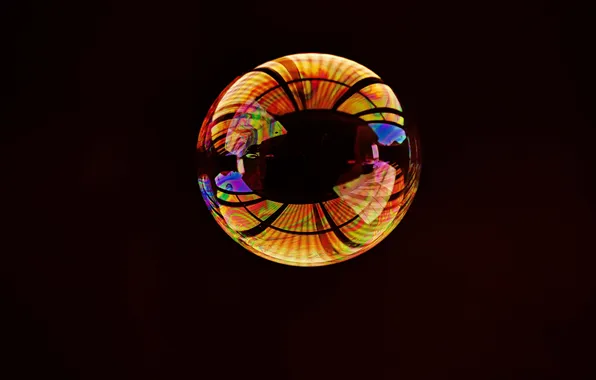 Picture reflection, background, Blik, bubble, shell
