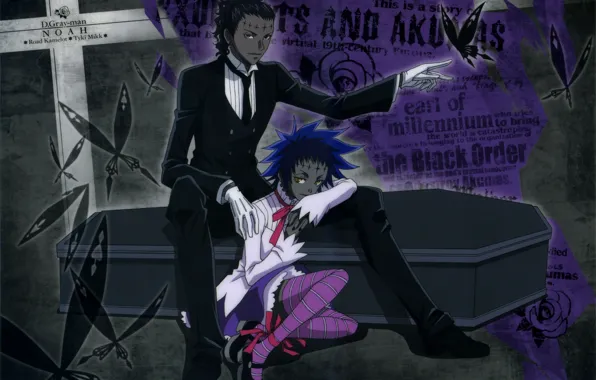 Anime, art, two, D.Gray-man