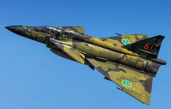 Fighter, You CAN, Swedish air force, Can 37 Viggen