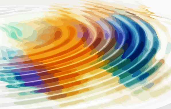 Picture circles, liquid, colorful, mood.abstraction