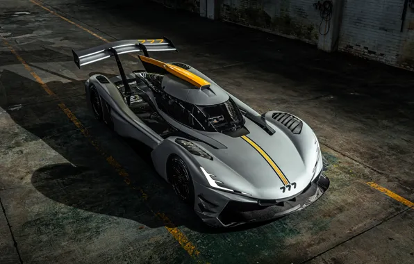 Front view, 2023, 777 hypercar