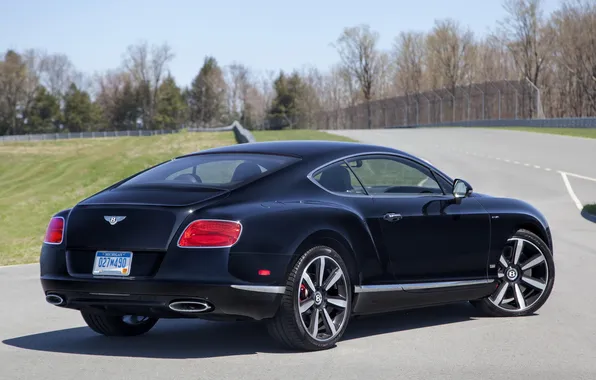 Machine, Bentley, luxury, Bentley, back, Continental GT Speed, The Le Mans Edition