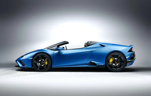 Lamborghini, side view, Spyder, Huracan, 2020, RWD, Huracan EVO