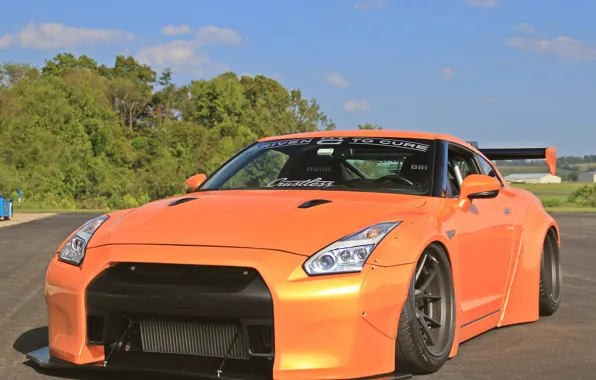 Orange, Nissan, G-TR