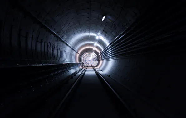 Light, Tunnel, pipes