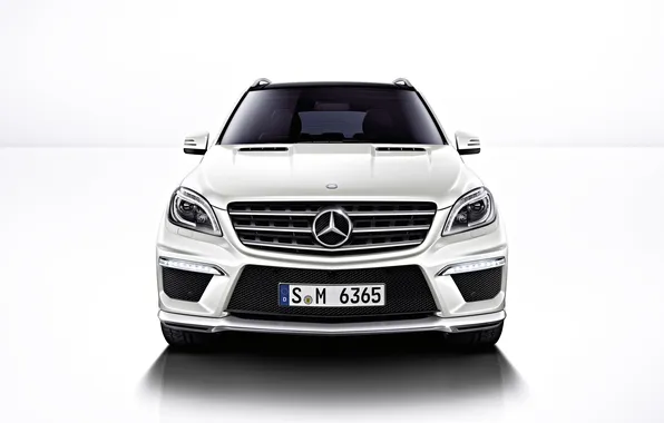 Picture white, Mercedes, before, Mercedes, AMG, ML 6.3 AMG
