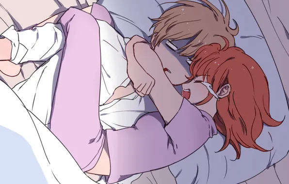 Girl, anime, art, guy, Gintama, Kagura, dioe