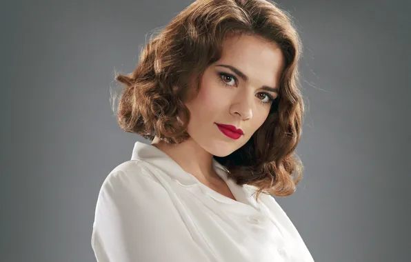 Picture retro, actress, brunette, The first avenger, Hayley Atwell, Hayley Atwell, Captain America: The First Avenger, …