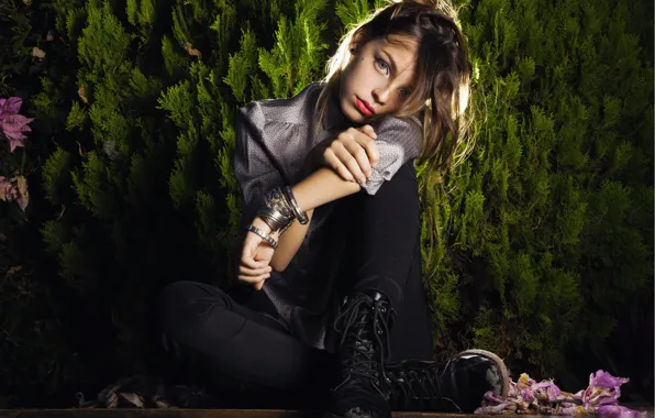 Girl, portrait, Mariant