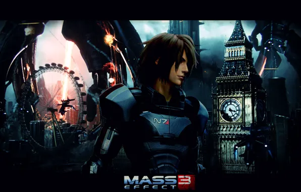 London, mass effect, The reapers