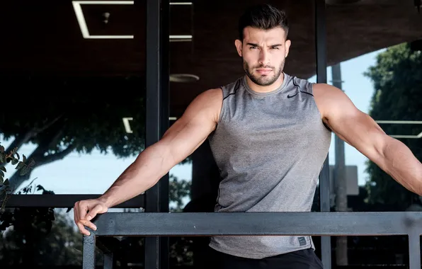Model, bodybuilder, American actor, Sam Asgari, Sam Asghari