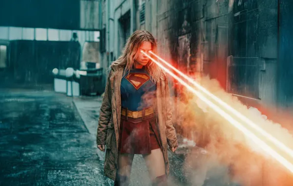 Picture eye, cosmic, supergirl, laser