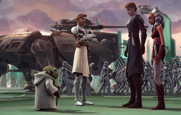 Troopers, clone, animated series, Star wars: the clone wars, STAR WARS: THE CLONE WARS, Lucasfilm, …