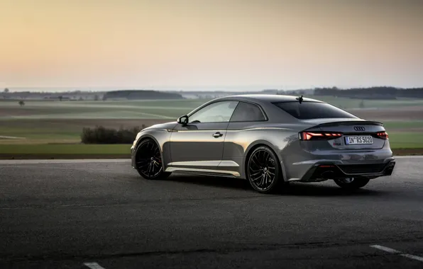 Audi, coupe, grey, RS 5, 2020, RS5 Coupe