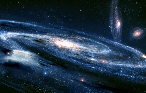 The sky, stars, nebula, the universe, galaxy