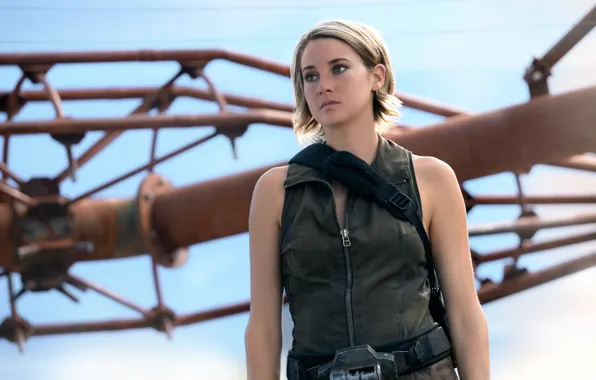 Shailene Woodley, Divergent, Shailene Woodley, The Divergent Series:Allegiant, Behind the wall