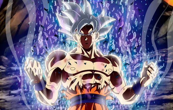 Download Colorful Classic Goku DBZ 4K Wallpaper