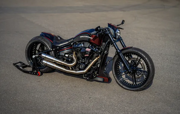 Front, Harley-Davidson, Tuning, Softail, Breakout, Customized, Thunderbike, Custombikes