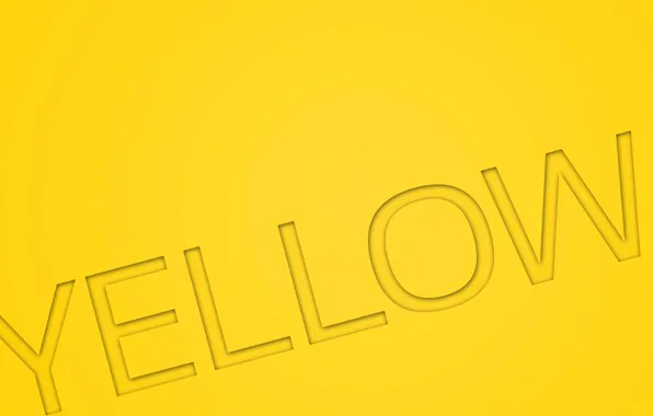Text, letters, yellow, color, yellow, the word