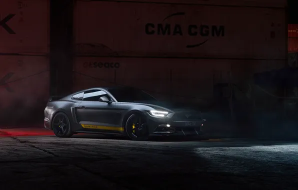Picture lights, Ford, Supercharged, Mustang GT, 700hp, 2019, by Dennis Ardel