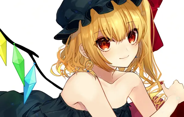 Girl, hat, Touhou, Touhou