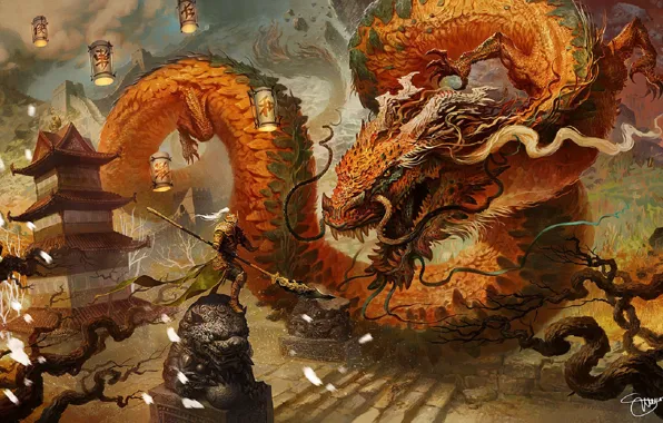 armored dragon wallpaper