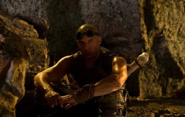 Picture man, actor, VIN Diesel, Vin Diesel, Riddick, Riddick
