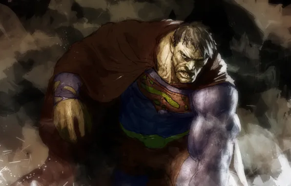 Figure, dc comics, fan art, bizarro