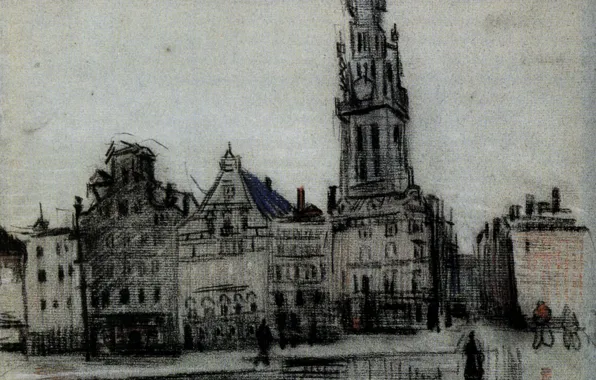 Picture people, Vincent van Gogh, The Grote Markt