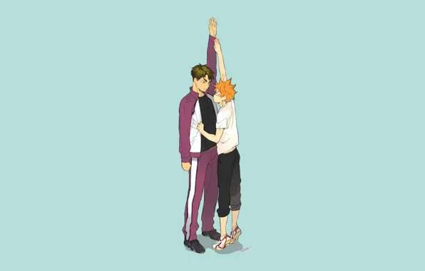 Guys, Volleyball, Haikyuu, to measure growth