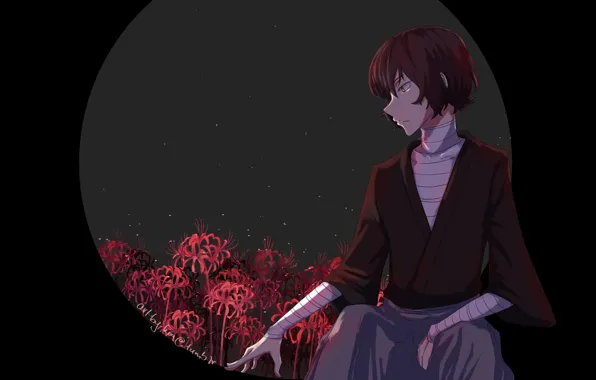 Bungou Stray Dogs, Dazai Osamu, Stray Dogs Literary Geniuses